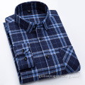 100% Cotton Shirt Fashion 100% cotton flannel long sleeve shirt Supplier